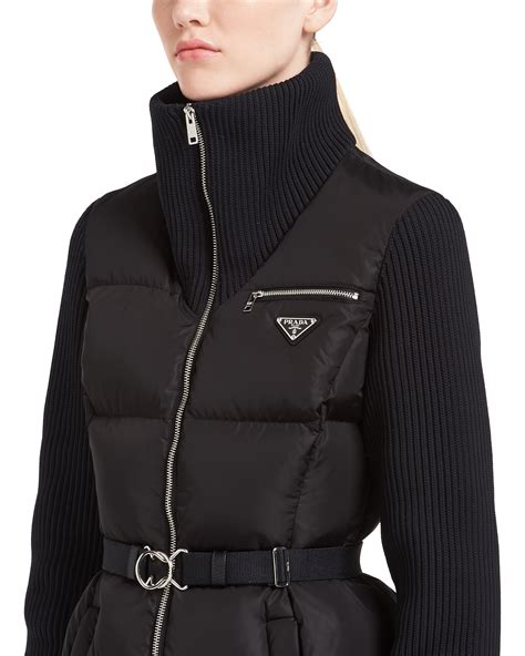 prada puffer jacket colour change|Prada puffer jacket sale.